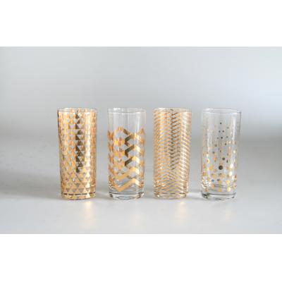 Set of 4 Gold Decal Hiball