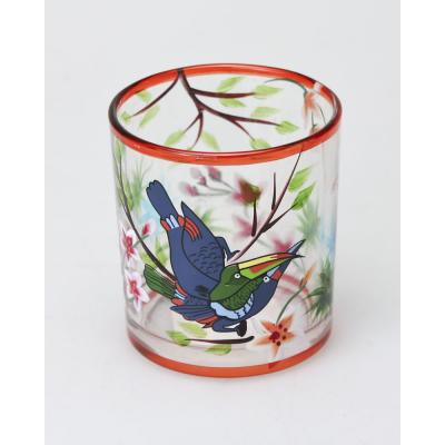 Hand painted canlde holder